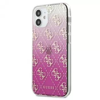 Guess GUHCP12SPCU4GGPI iPhone 12 mini 5,4 inch rosa hardcase 4G Gradient