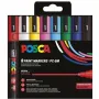 POSCA Uni-Ball Marker UNI PC-5M 8-set Basic (182558)