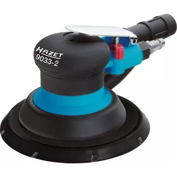 HAZET 9033-2 tryckluftsdriven excenterslip 150 mm 12 000 v/min 5 mm slag