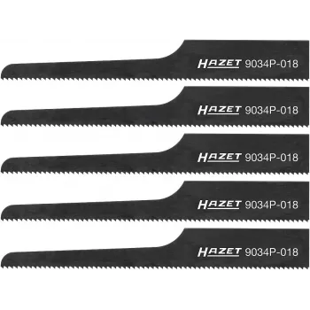 HAZET 9034P-018/5 sticksågbladssats, 5 st