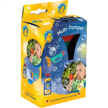 PUSTEFIX Multi-Bubble-Trompete såpbubblestrumpet