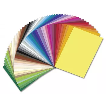 Folia tonpapper Special Edition 50 olika färger 130 g/m² 50 blad A4