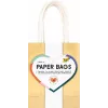 Folia presentpåsar guld glänsande små 10-pack