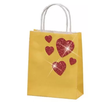 Folia Basic papperspåsar S flerfärgade 10-pack