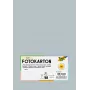 Folia 614/50 60 Designpapper - silver - A4 (210 x 297 mm) - 300 g/m² - Matt - 50 ark