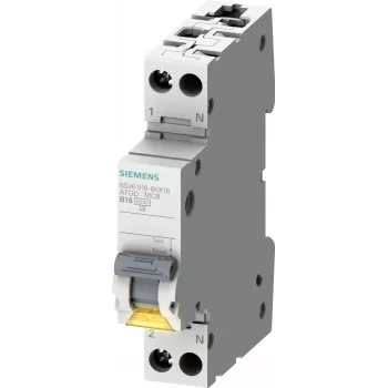 Siemens 5SV6016-7KK16 brandskyddsbrytare (AFDD) med MCB C16 2-polig 230V 1TE