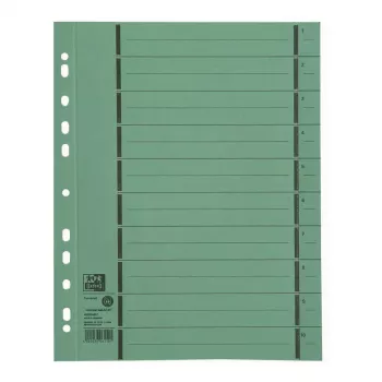 ELBA försättsblad 400004667 DIN A4 250 g/m² manilakartong grön