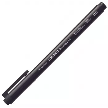Tombow MONO Drawing Pen fineliner svart 0,5 mm streckbredd
