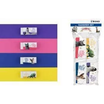 Tombow suddgummin Die Schule der magischen Tiere vita 4 st