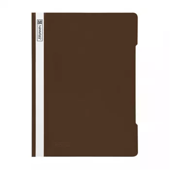 BRUNNEN Quick Binder mörkbrun PP-folie A4