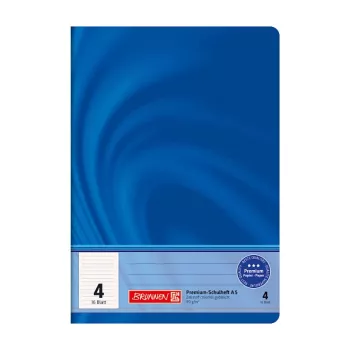 BRUNNEN Vivendi School Notebook Lineatur 21, Ruled Without Margin, A5, 16 Sheets