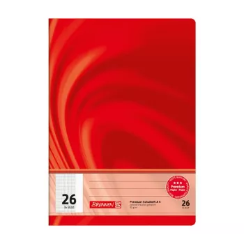 Brunnen Vivendi skrivbok A4 rutad 16 blad