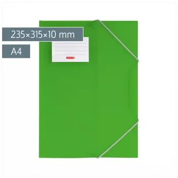 BRUNNEN FACT!pp dokumentmapp DIN A4 kiwi transparent