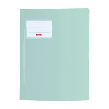 BRUNNEN FACT! rapportmapp plast mint genomskinlig A4