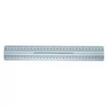 WEDO aluminiumlinjal 30 cm silver