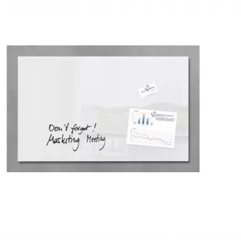 SIGEL artverum glasmagnetavla 780 x 480 mm Super White
