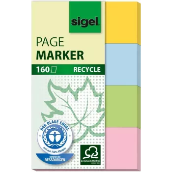 SIGEL HN604 klämbindningsremsor transparent 160 st