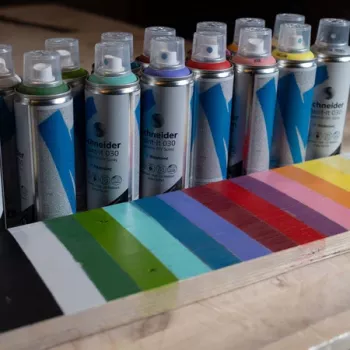 Schneider Paint-It 030 Supreme DIY akrylfärgspray svart 200 ml