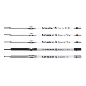 Schneider Schreibgeräte kulspetsrefill 75 M svart