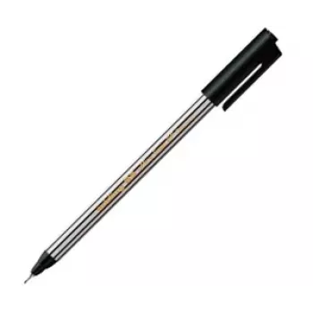 EDDING 89 fineliner penna svart 0,5 mm vattenbaserat bläck rund plasthylsa