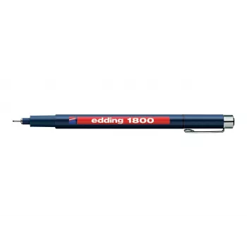 EDDING 1800 fineliner svart pigmentbläck 0,3 mm