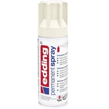 EDDING Premium 5200 akrylfärgspray – gräddvit – 200 ml