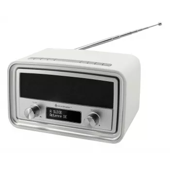 SOUNDMASTER UR190WE klockradio vit