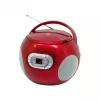 SOUNDMASTER SCD5100WE vit CD-boombox med FM-radio, kassettspelare, USB och AUX