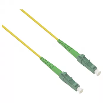 HELOS LWL OS2 patchkabel simplex LSZH 2,0 mm LC/APC-LC/APC gul 20 m