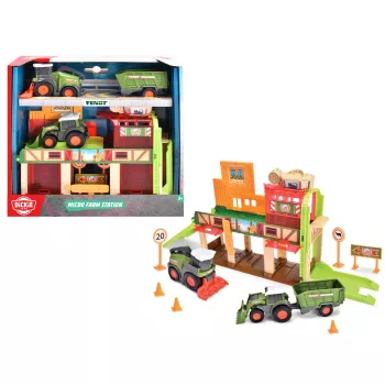 Dickie Micro Farm Station 3 Fendt-fordon 203733003