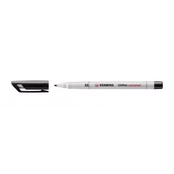 STABILO OHPen Universal M 853 non-permanent overheadpenna, svart, 1,0 mm medium kulspets
