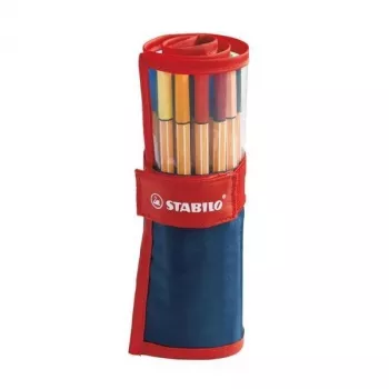 STABILO Point 88 fineliner 0,4 mm – 20 färgglada färger