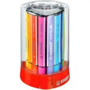 STABILO Trio Scribbi fiberpenna – 2 mm – 12-pack – blandade färger