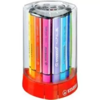 STABILO Trio Scribbi fiberpenna – 2 mm – 12-pack – blandade färger