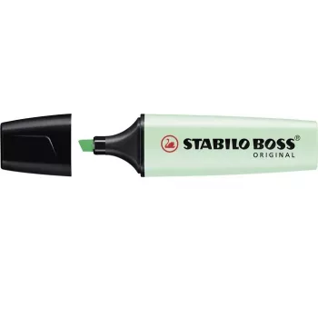 STABILO BOSS ORIGINAL överstrykningspenna - mintgrön - mejselspets - 2 mm / 5 mm - vattenbaserat bläck - 1 st