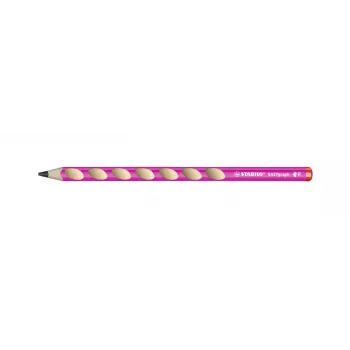 STABILO EASYgraph S grafitpenna HB rosa ergonomisk trekantig högerhänt 1 st
