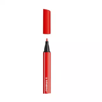 STABILO pointMAX finelinerpenna - röd - 0,8 mm - medium - vattenbaserat bläck - nylonfiberspets