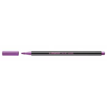 STABILO Pen 68 Metallic fiberpenna - metallicrosa - 1 st