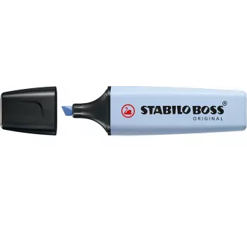 STABILO Boss Original Pastel överstrykningspenna - Cloudy Blue - 1 st - kilspets - 2 mm / 5 mm