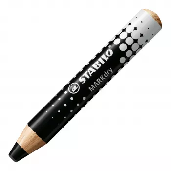 STABILO MARKdry whiteboardpenna för whiteboard svart 5-pack