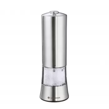 ZASSENHAUS Gera elektrisk saltkvarn, 18 cm, rostfritt stål