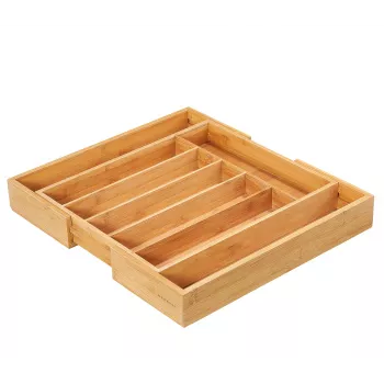 Zassenhaus besticklåda Bamboo utdragbar
