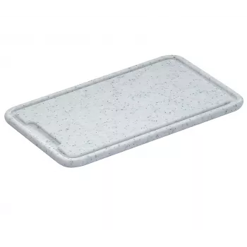 Zassenhaus Carving Board plast ljusgrå 36x23x1,5 cm
