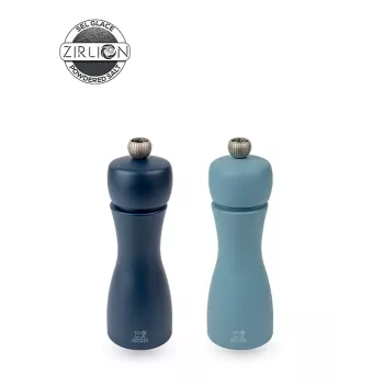 Peugeot Tahiti salt- och pepparkvarnset, 2-delat, 15 cm, Night & Azur