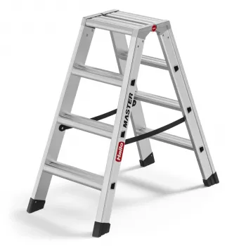 Hailo Master D100 2 x 5 steg dubbelsidig stege