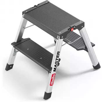 Hailo Master D70 2 x 2 steg hopfällbar pall