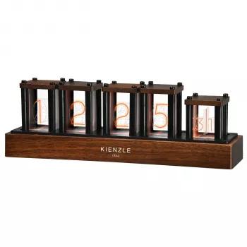 KIENZLE LED Nixie skrivbordsklocka RGB