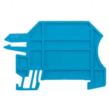Weidmüller WHP 2.5-35N/10x3 BL ändplatta - 20 st - Wemid - blå - -50 till 120 °C - V0