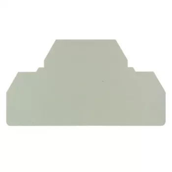 Weidmüller ZAP/TW ZDK2.5 ändplatta, Wemid, beige, 1,5 mm, 20 st