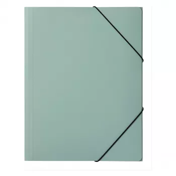PAGNA Pastell eco Corner Elastic Folder DIN A4 PP Pastel Green for Documents in A4 Format